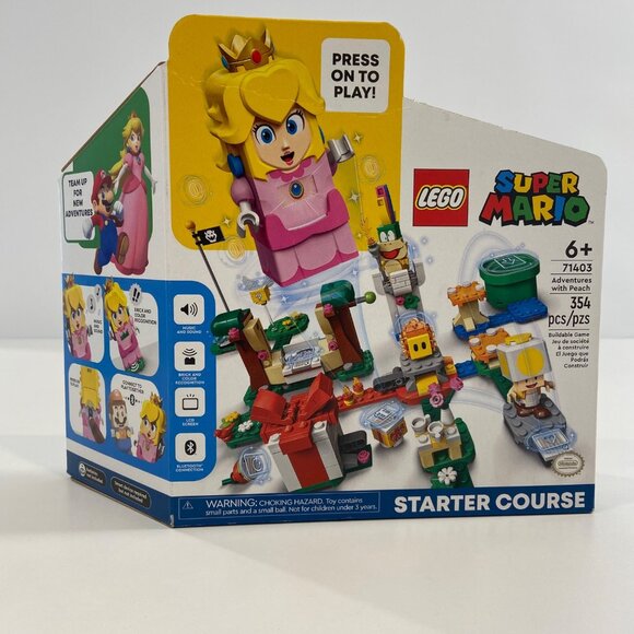 LEGO Super Mario Adventures With Peach Starter Course 71403 354 Pieces For Age - Picture 1 of 9